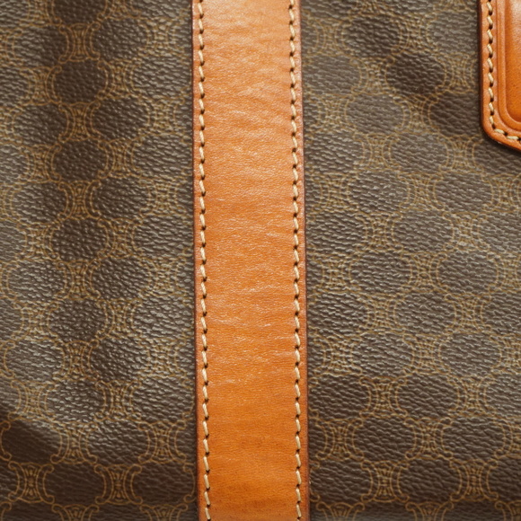 Auth Celine Macadam Boston Bag Women's PVC Boston Bag Brown - Picture 10 of 14